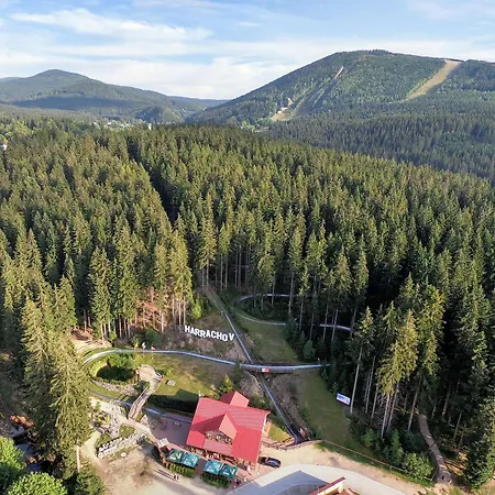 Apartamento Free Wellness&spa Multimedia - Snídaně V Ceně - Zdarma Vstup Do Wellness, Vířivé Vany, Solná Sauna, Finská Sauna, Parní Sauna, Masáže, Playstation 5 A Hry, Moderní Vybavení, Parkování Zdarma, Vybavení Pro Děti, Sklep, Vybavená Kuchyně Harrachov