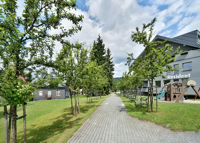 Appartement Free Wellness & Multimedia - Snidane V Cene - Zdarma Vstup Do Wellness, Virive Vany, Solna Sauna, Finska Sauna, Parni Sauna, Masaze, Playstation 5 A Hry, Moderni Vybaveni, Vybaveni Pro Deti, Sklep, Terasa, Klidna Lokalita, Parkovani Zda Harrachov